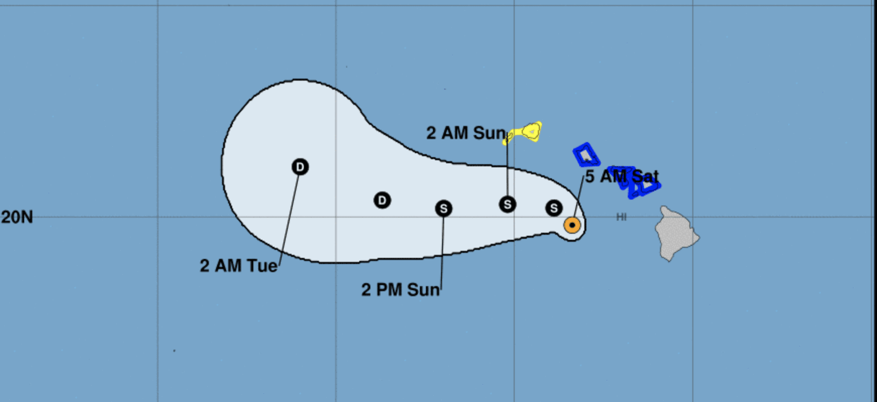 Tropical Storm Lane Updates.