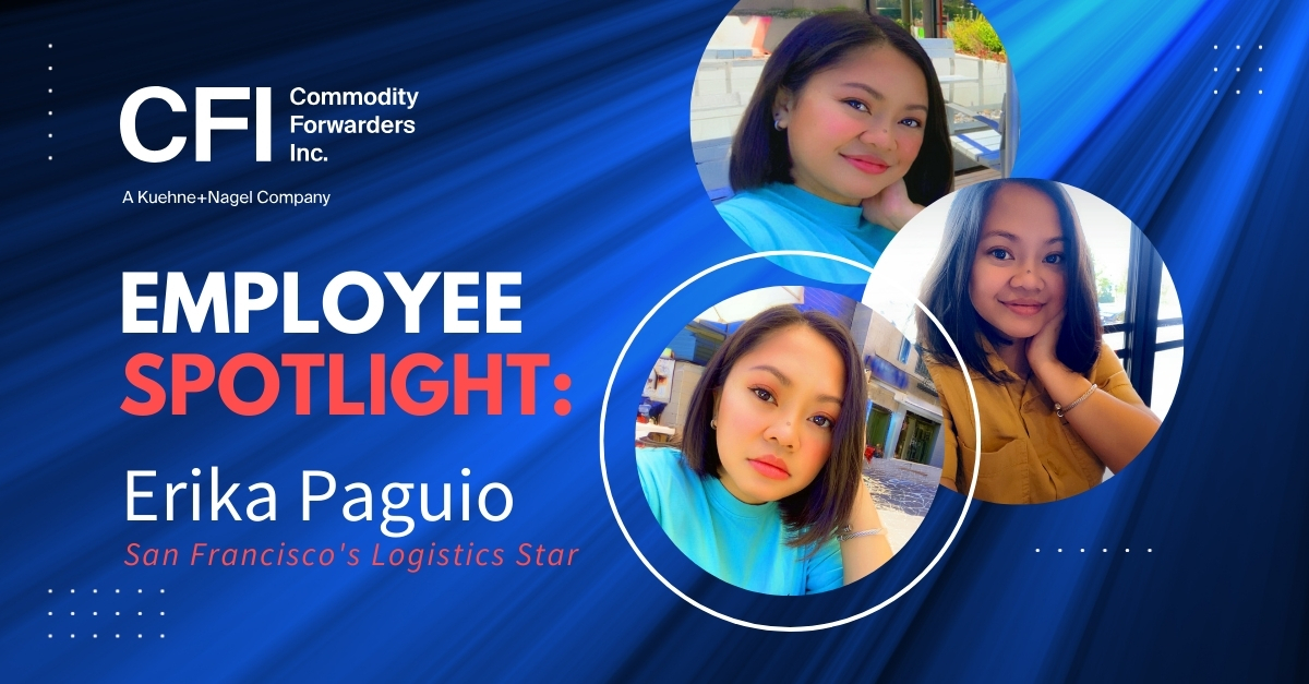 Employee Spotlight: Erika Paguio – San Francisco’s Logistics Star